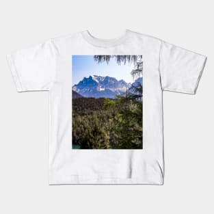 Mountain landscape view Kids T-Shirt